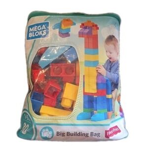 Mega Bloks DCH63 Big Building Bag - 80 Piece